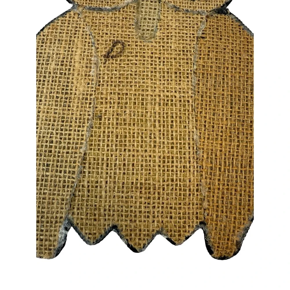 Owl Latch Hook Tapestry Yarn Rug Wall‎ Hanging Art Mid Century NO HANGER/HOOK
